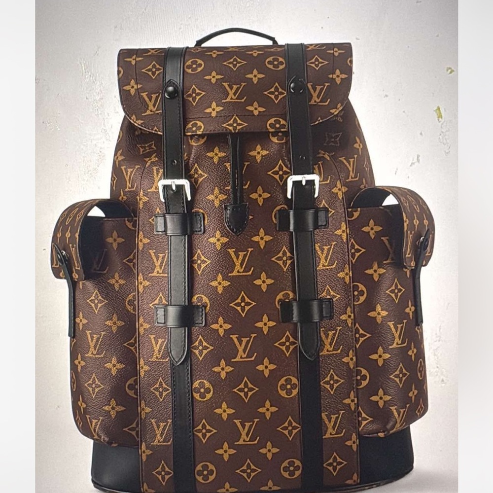 Louis Vuitton Brown Monogram Men's Backpack